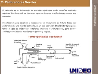 Metrología Dimensional