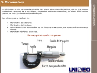 Metrología Dimensional