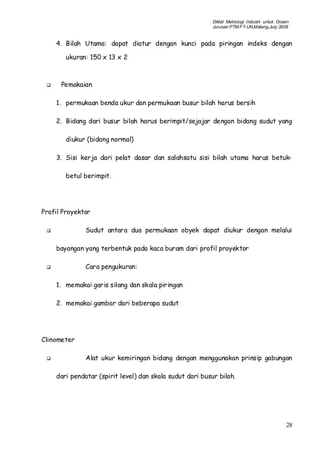 Jelaskan Cara Pengukuran Kerataan Permukaan Menggunakan Pupitas