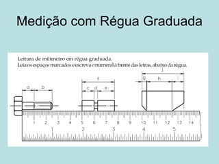 Medição com Régua Graduada 