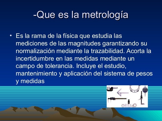 Metrologia
