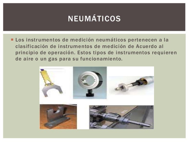 Resultado de imagen para instrumentos de medición neumaticos