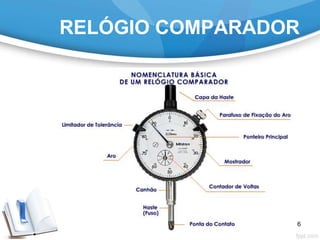 RELÓGIO COMPARADOR
6
 