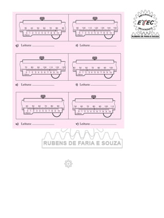 q)q)q)q)q) Leitura: ............................. r)r)r)r)r) Leitura:..................................
s)s)s)s)s) Leitura: ............................. t)t)t)t)t) Leitura:..................................
u)u)u)u)u) Leitura: ............................. v)v)v)v)v) Leitura:..................................
 