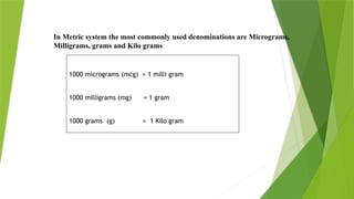 Metrology 1 PowerPoint presentation Industrial Pharmacy Jamdhade A. A..pptx