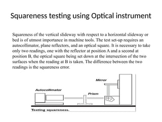 Cable Squareness Testing Instruments Metrology and Machine Tools - Mod 5.pptx
