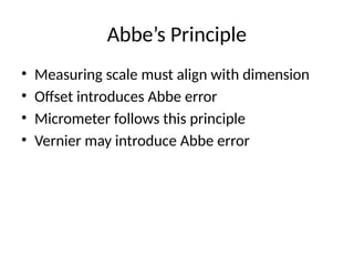 metrology and instrumentation power point | PPTX