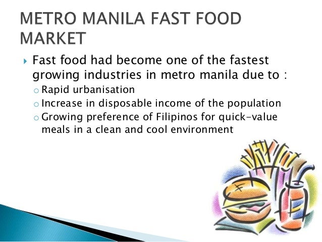 fast food market share philippines Fast food in the philippines fast food in the philippines economic and social conditions in the philippines were very favourable to the fast food industry as - market. fast food market share philippines Fast food in the philippines fast food in the philippines economic and social conditions in the philippines were very favourable to the fast food industry as - market.
