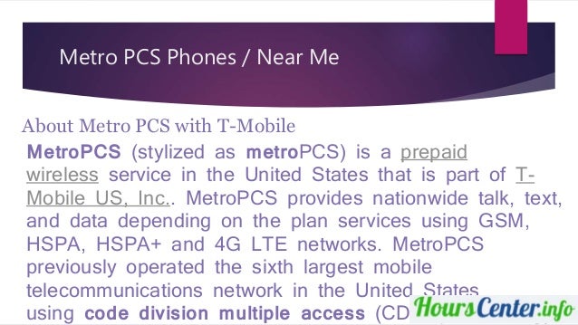 Metro PCS Near Me | Find Metro PCS shops Near at your ...