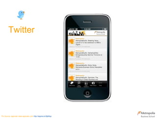 Direction
Twitter
Pic Source: appmakr www.appmakr.com http://appma.kr/9jbNop
 