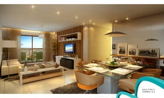 SALA TIPO A
TORRES 1 E 2
 