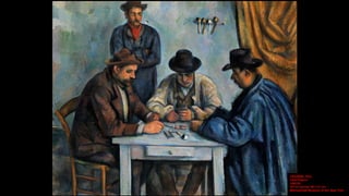 CÉZANNE, Paul
Card Players (detail)
1892-93
Oil on canvas, 65 x 81 cm
Metropolitan Museum of Art, New York
 