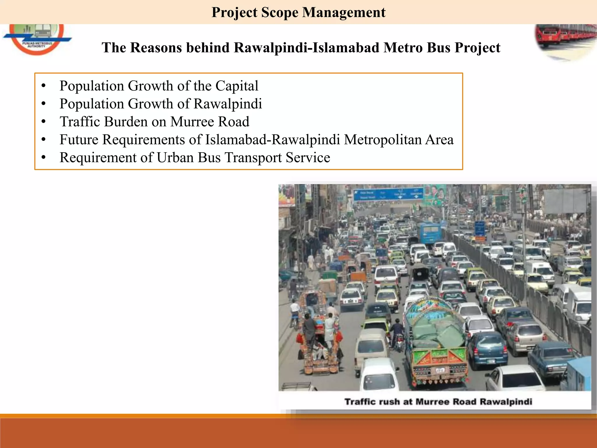 METRO BUS PROJECT ISB/RWP (HR & COMMUNICATION MANAGEMENT PLAN) | PPTX