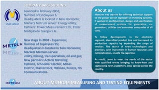 Metrum Equipamentos de Medição & Testes | PPSX