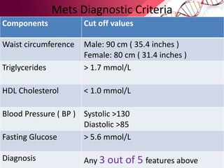 Comprehensive Overview of Metabolic Syndrome: Definition, Risks, and ...