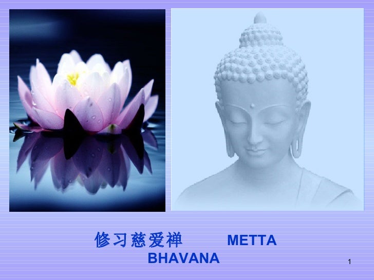 修习慈爱禅  METTA BHAVANA   