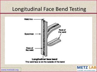 www.metzlab.org
Longitudinal Face Bend Testing
 