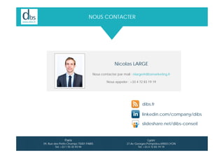 © Dibs
CONDITIONS GÉNÉRALES
Paris
59, Rue des Petits Champs 75001 PARIS
Tel: +33 1 55 35 93 94
Lyon
27 Av Georges Pompidou...