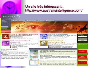 Un site très intéressant :  http://www.australisintelligence.com/ 