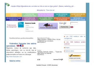 Isabelle Choquet - ICHEC ebusiness 