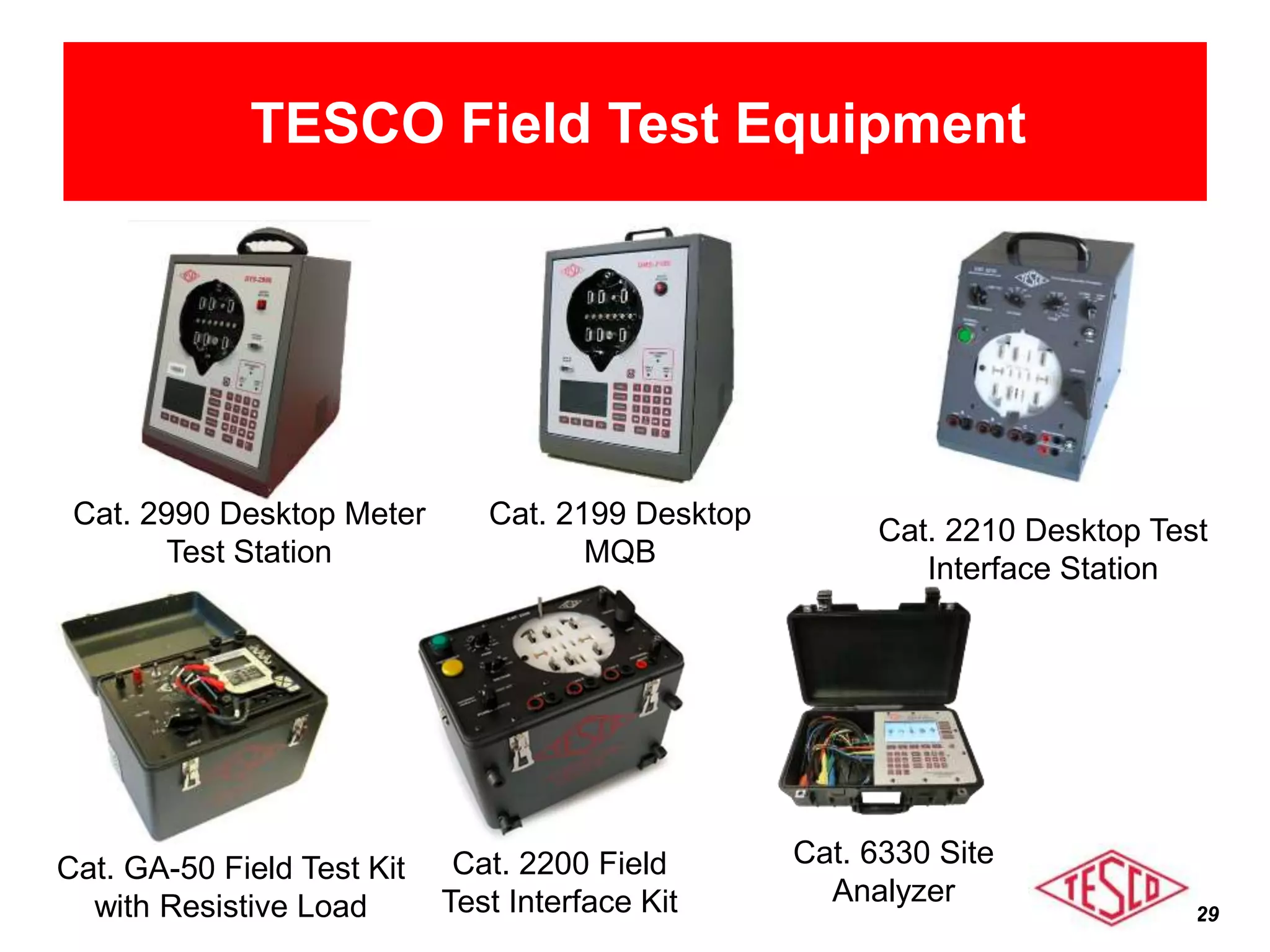 Field Verification: Test Equipment and Best Practices | PPTX
