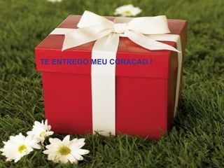 TE ENTREGO MEU CORAÇAO ! 