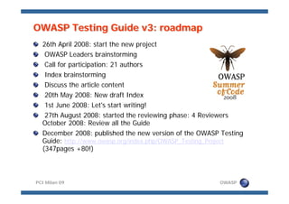 Meucci OWASP Pci Milan 09