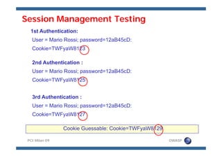 Meucci OWASP Pci Milan 09