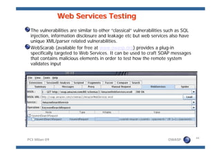 Meucci OWASP Pci Milan 09