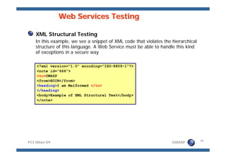 Meucci OWASP Pci Milan 09