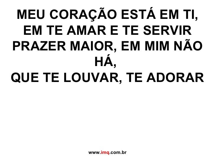 O Meu Coração Tem Sede De Amar O Meu Coração Tem Sede De Amar