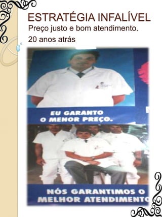 ESTRATÉGIA INFALÍVELPreço justo e bom atendimento.20 anos atrás