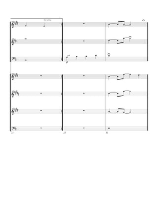 ¬ # ## #                                         « « «                        U
         «   «             ∑           »»»
                                         œ       « ˆ ˙
                                                 « « «  ˆ « «
                   D.C. al Fine

         «
         ˙
         «   «
“====================================
 l&          ˙
             « {
               ”                     l                                          ”
“l             ”                     l                                          ”
“l             ”                     l                                          ”
“l       _
         w     ”                     l                    œ U
                                                            »»»       ˙
                                                                      »»»       ”
“l   ##        ”           ∑         l   »»»
                                           œ     »»»œ _ _     »                 ”
 ====================================
“l &           {”                    l                                          ”
“l              ”                    l                                          ”
“l              ”                    l U                                        ”
“l #            ” œ    »œ    _
                             »œ  _
                                 œ
                                 »»»
                                 _   l w
                                       _                                        ”
                   »»»  »»    »»   »
 l? #    w
                                       rall

“====================================
L               ” p
                {                    l                                          ”
 l
 l
 l
¬l ####
           ∑               ∑
“====================================
   &            {
                ”                    l     œ
                                           »»»     »œ »œ œ
                                                    »»        »»» »»»     »œ
                                                                           »»
                                                                                ”
 l
“l              ”                    l                                          ”
“l              ”                    l                                          ”
“l #            ”                    l                    œ ˙   »   »»»         ”
“l ## ##   ∑    ”          ∑         l œ     »»»     »»»œ »»»                   ”
 ====================================
“l &            {”                   l                                          ”
“l               ”                   l                                          ”
“l               ”                   l                                          ”
“l ####          ”                   l «       «       « « «
                                                       « ˆ «                    ”
           ∑     ”         ∑
“====================================l         ˆ
                                               «        ˆ « «
                                                       « « ˙                    ”
 l&              {
“l               ”                   l                                          ”
“l               ”                   l                                          ”
“l               ”                   l                                          ”
“l   ##    ∑     ”         ∑         l w                                        ”
Ll ?             {
                 ”
“====================================l                                          ”
31                                32                    33
 
