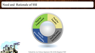 Need and Rationale of SSI
Prakhyath Rai, Asst. Professor, Department of ISE, SCEM, Mangaluru-575007
 