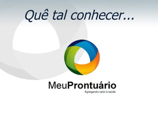 Quê tal conhecer... 