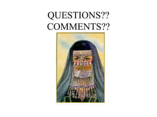 QUESTIONS??
COMMENTS??
 