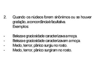 Concordância verbal