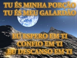 Meu tesouro pri cruz