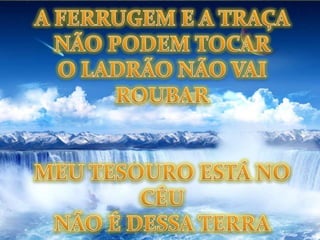 Meu tesouro pri cruz