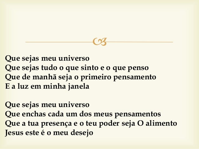 Meu Universo meu universo