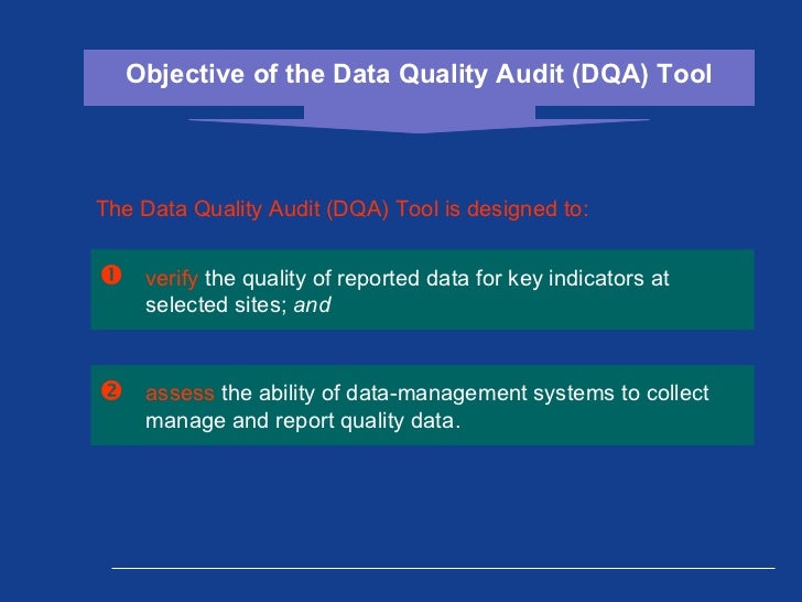 MEASURE Evaluation Data Quality Assessment Methodology and Tools