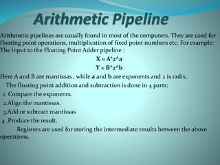 Arithmetic and RISC pipeline | PPT