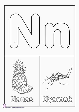 Mewarnai huruf-a-sampai-z | PDF