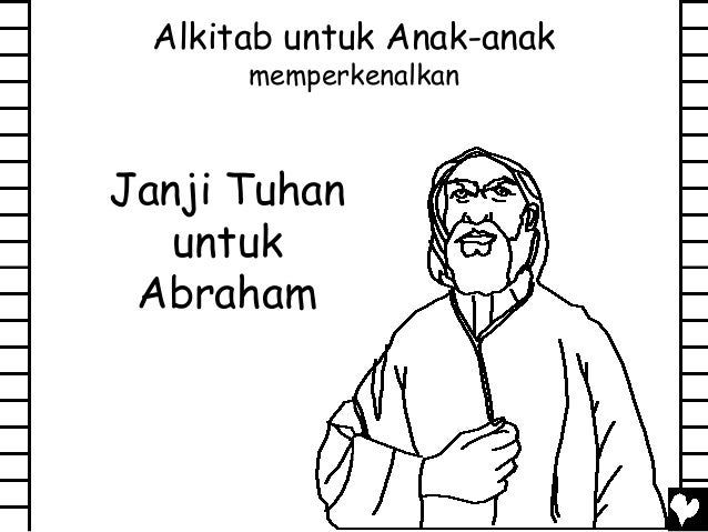 Mewarnai Gambar Cerita Alkitab - warnai gambar