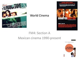 World Cinema

FM4: Section A
Mexican cinema 1990-present

 