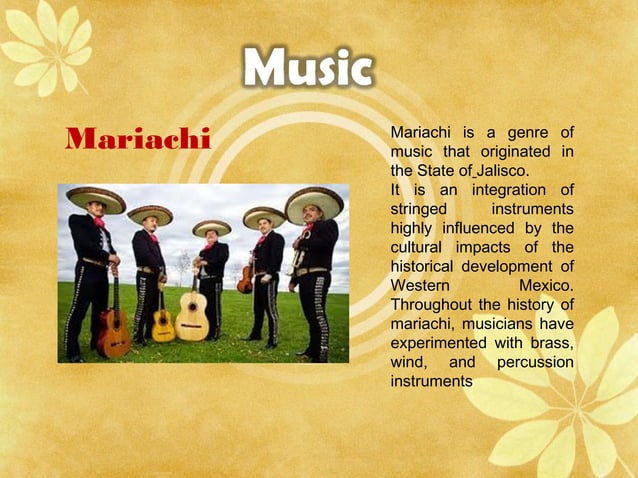 Mexican culture | PPT | Music | Entertainment