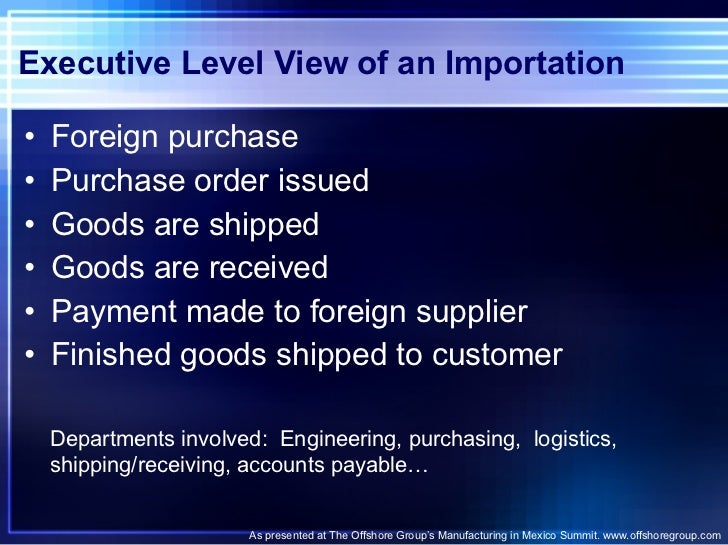 Trade basics