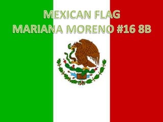 Mexican flag Mariana Moreno