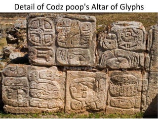 Detail of Codz poop's Altar of Glyphs
 