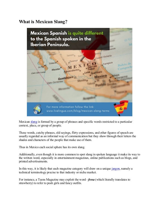 Mexican Slang Terms